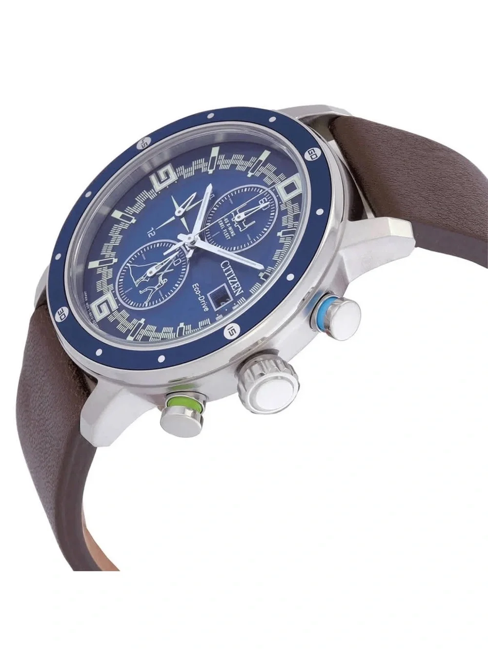 None Citizen Luke Skywalker Chronograph Blue Dial Men's Watch CA0768-07W